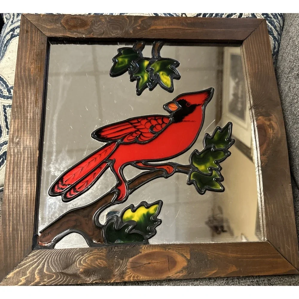 Cardinal mirror by J. Kipp